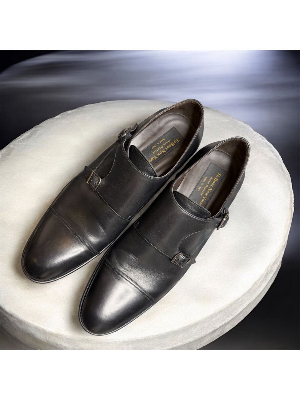 To Boot New York Men's Hammill Nero Butterfly Leather Shoes Style 695M Size 11.5